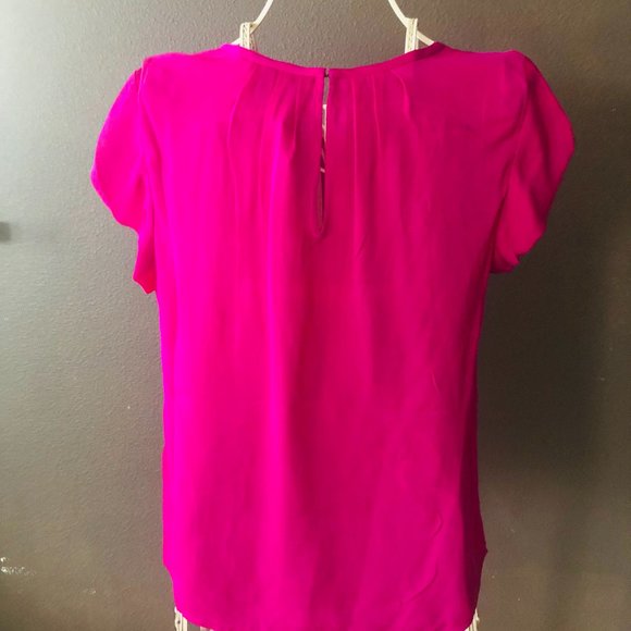 NWT - JOIE Women Tristabelle Pleated Silk Blouse - Picture 2 of 6